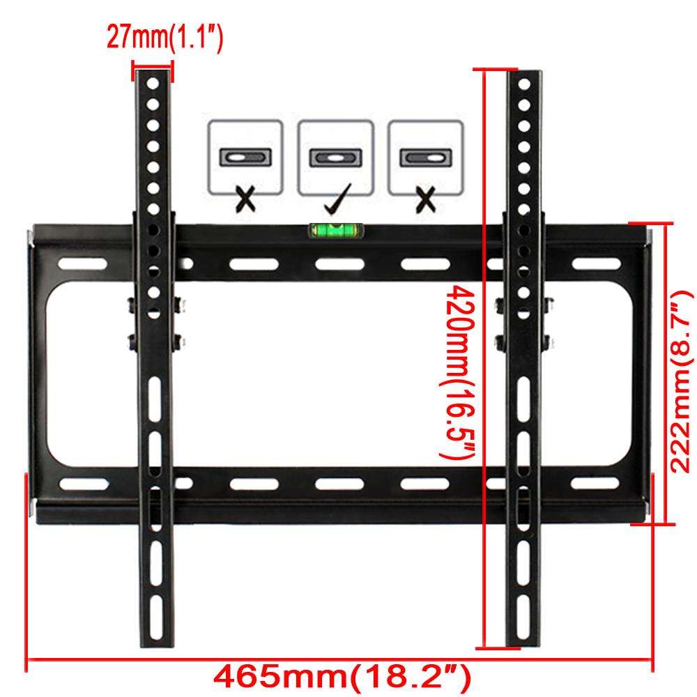 DSL 23 55 Tilt 15 VESA 200 400mm TV Wall Mount Bracket Plasma LCD 