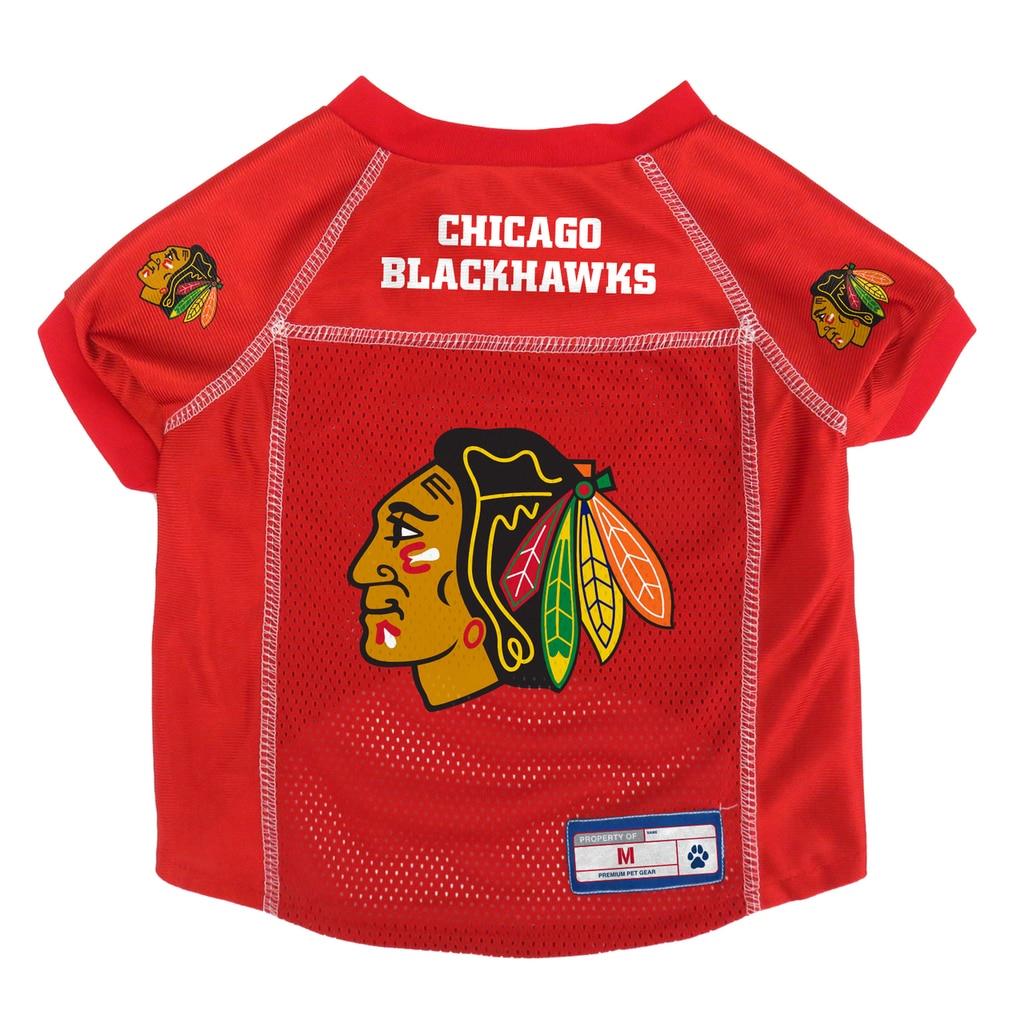 chicago blackhawks jersey for dogs