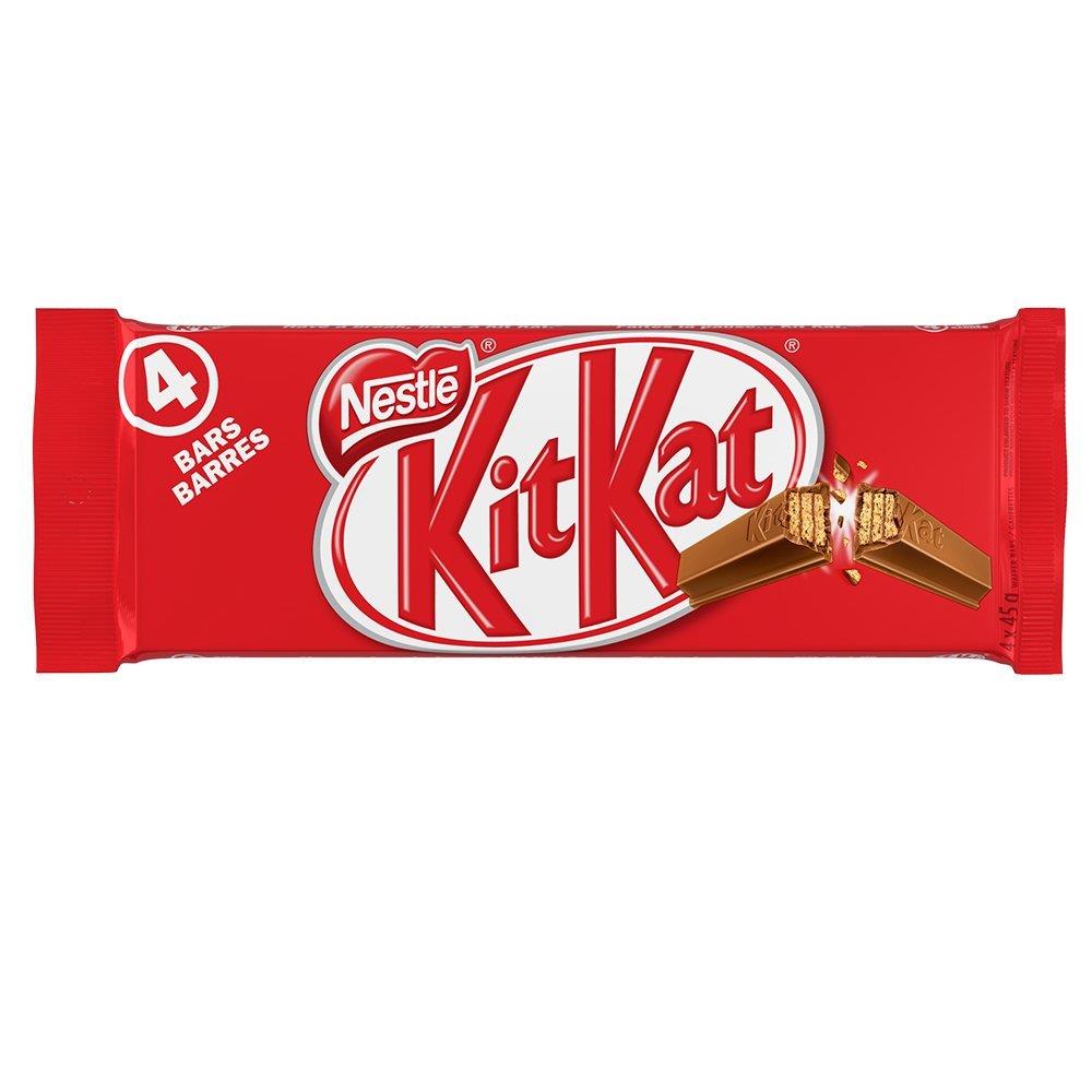🇨🇦48x Full Size (45g) KIT KAT Chocolate Bars From Canada 12 Packs Of 4