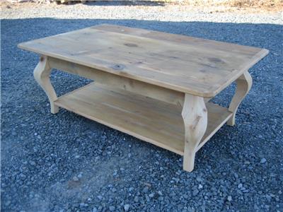 Coffee Table Cabriole Leg Cab Leg Curved Leg Reclaimed Barnwood Furniture Ebay