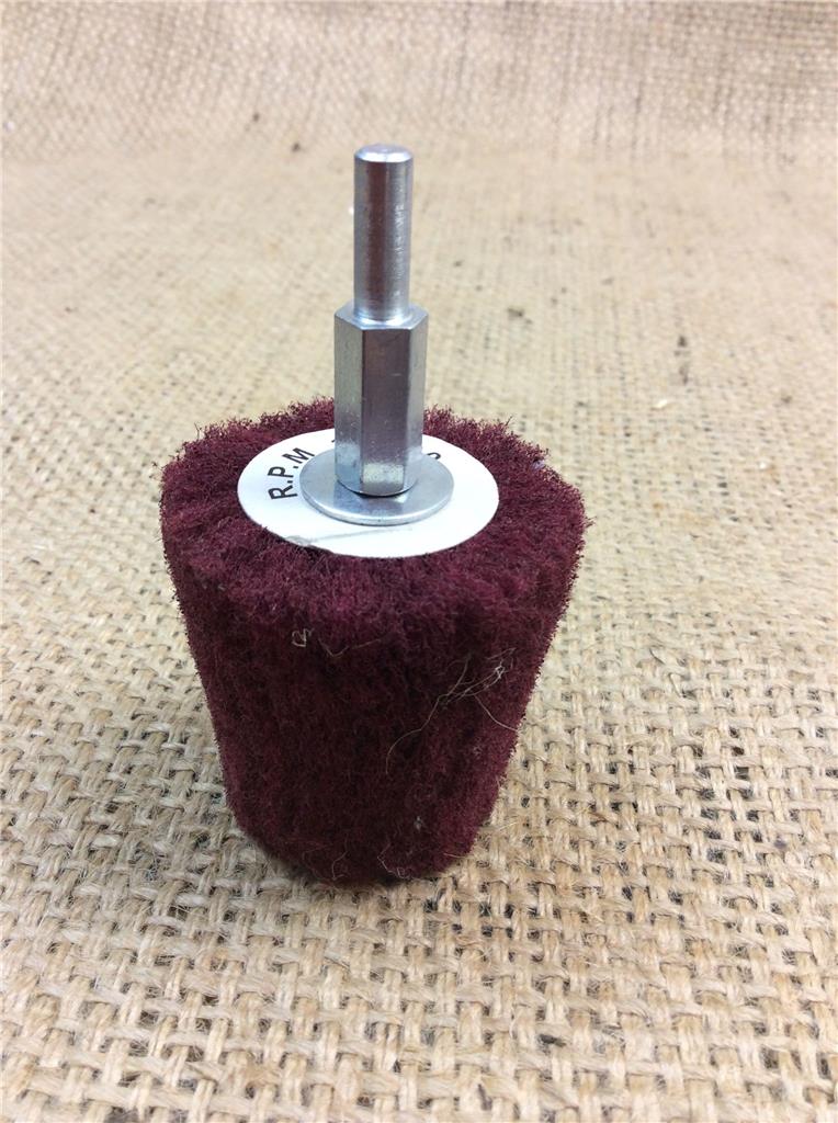 CLEARANCE LOT262194 TAPERED MOP 75mm 3M TYPE FOR METAL POLISHING WOOD