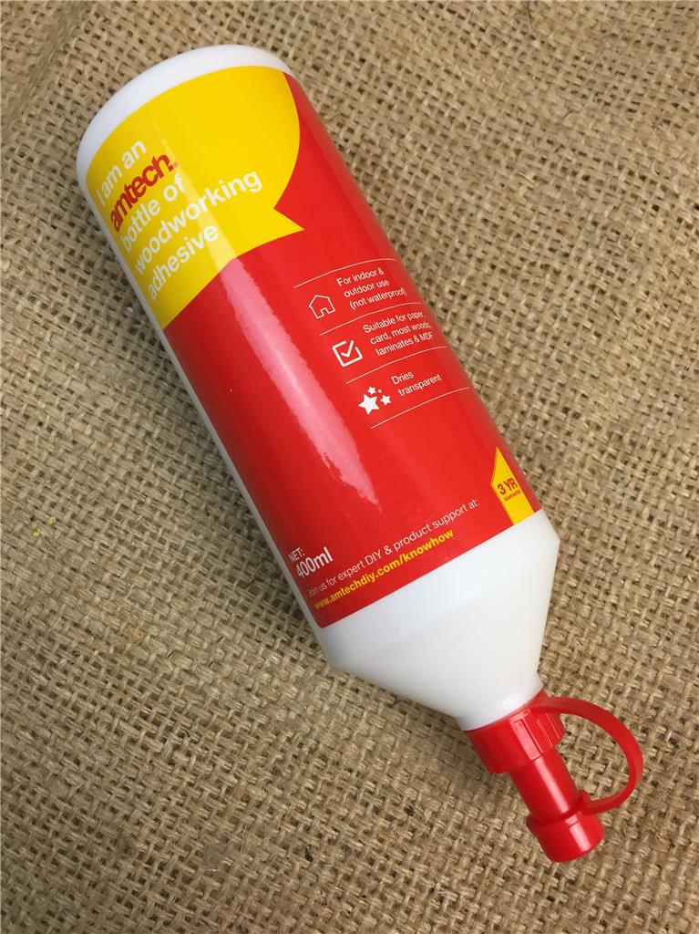 CLEARANCE LINE S41 PVA WOOD GLUE 400ml BOTTLE WOODWORKING ADHESIVE DRIES CLEAR eBay