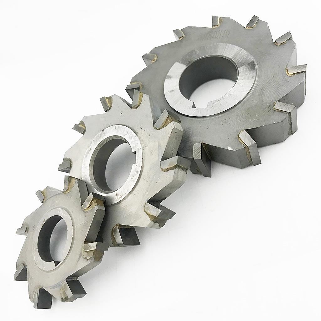 KLOT Carbide Insert/Tipped Slot/Side Milling Cutter 63mm200mm Straight