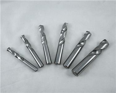 KLOT 5pcs Solid Carbide Drill Bit 6.7mm 0.26378/" 2-Flute Straight Shank K10