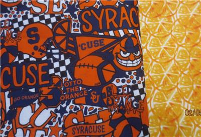 Hand made SU Syracuse University Basketball 100% cotton 2 sided face mask - | eBay