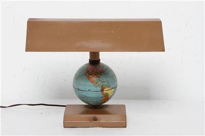 vintage globe table lamp