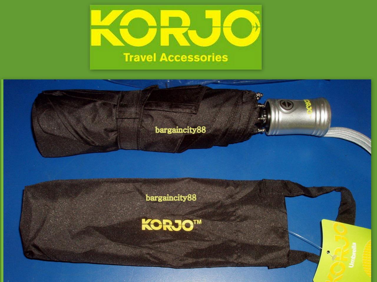 korjo windproof travel umbrella