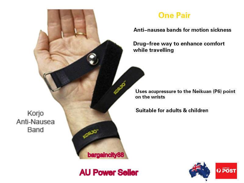Travel Wristbands Motion Sickness Nausea Relief Wrist band Travel Wristbands Motion Sickness Nausea Relief Wrist band