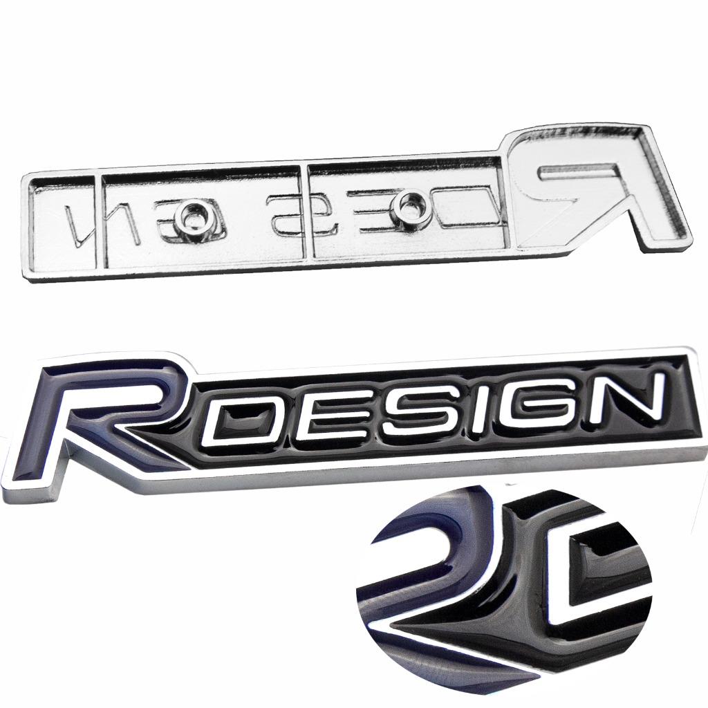 Alloy Metal Rdesign Badge Emblem Decal Sticker For Volvo XC90 S60 V60