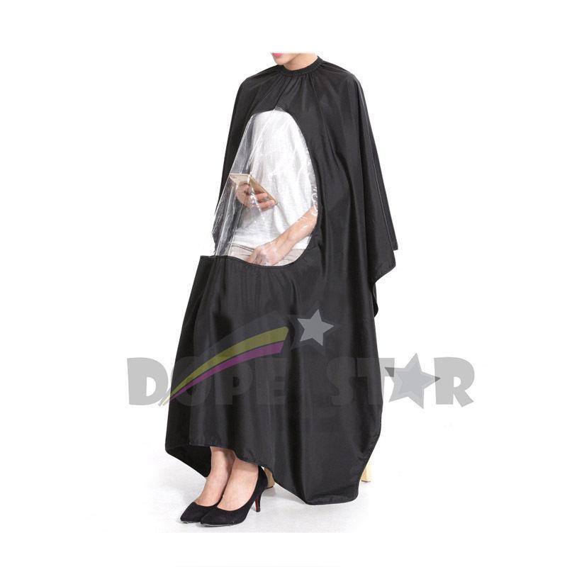 3x Hair Cutting Cape Gown With Viewing Window For Salon