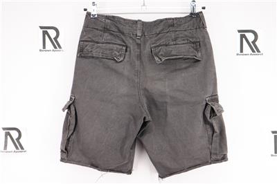 Vintage Mens Abercrombie & Fitch A&F Gray Cargo Shorts Size