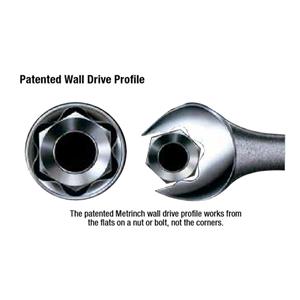 Metrinch Impact Socket Deep Wall 25mm 1" Imperial SAE Rounded 