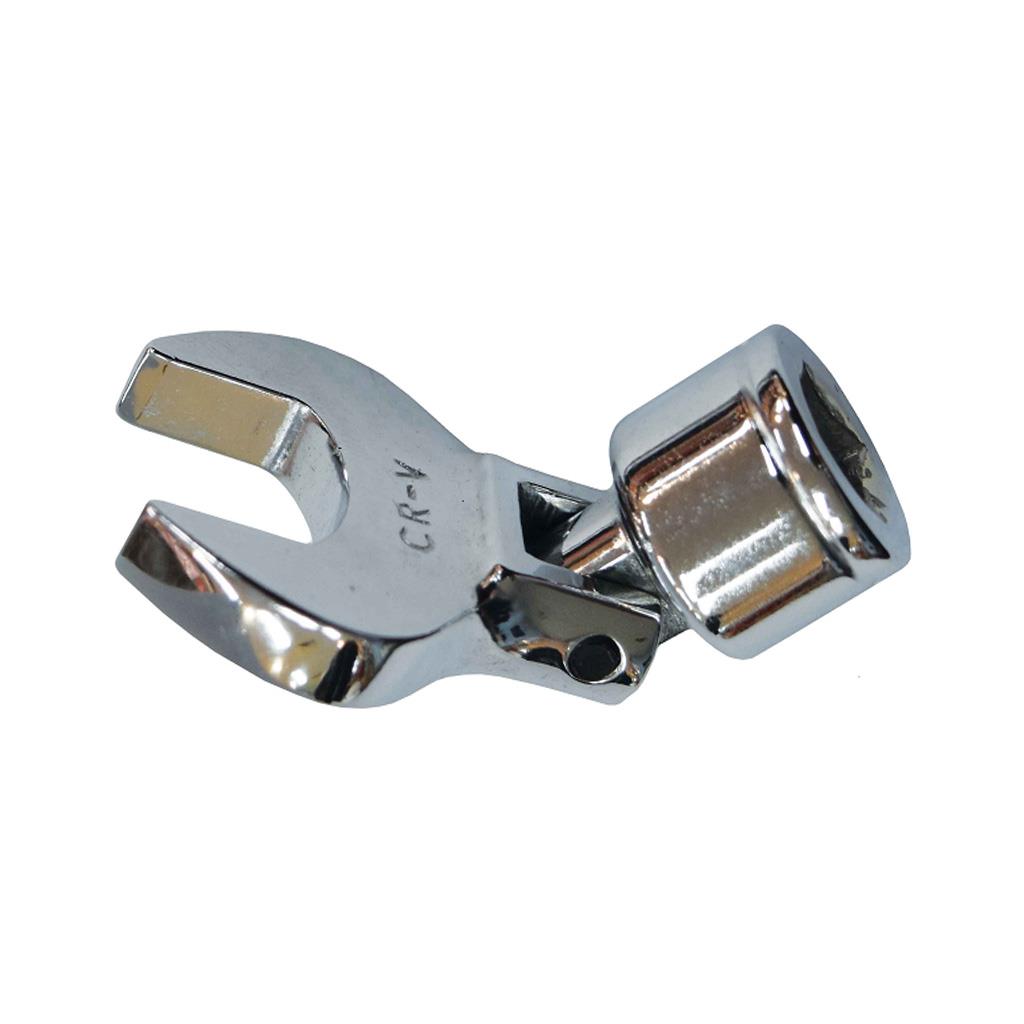 Crowfoot Spanner 7pc Set Flexible Metric 3/8"Dr 10 19mm Chrome