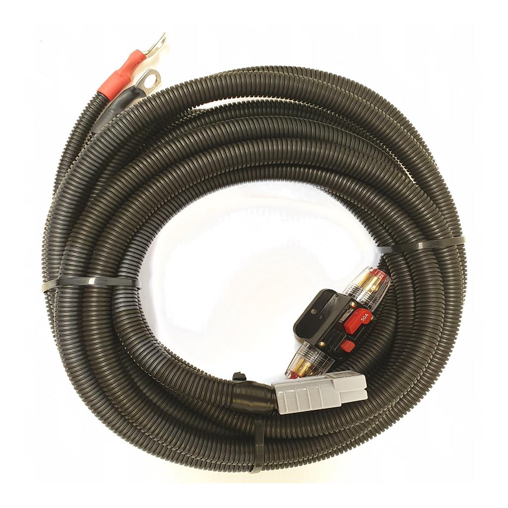 8 B&S 3pc Combo with 50 Amp Anderson Plugs, Batt Lugs, 50 amp