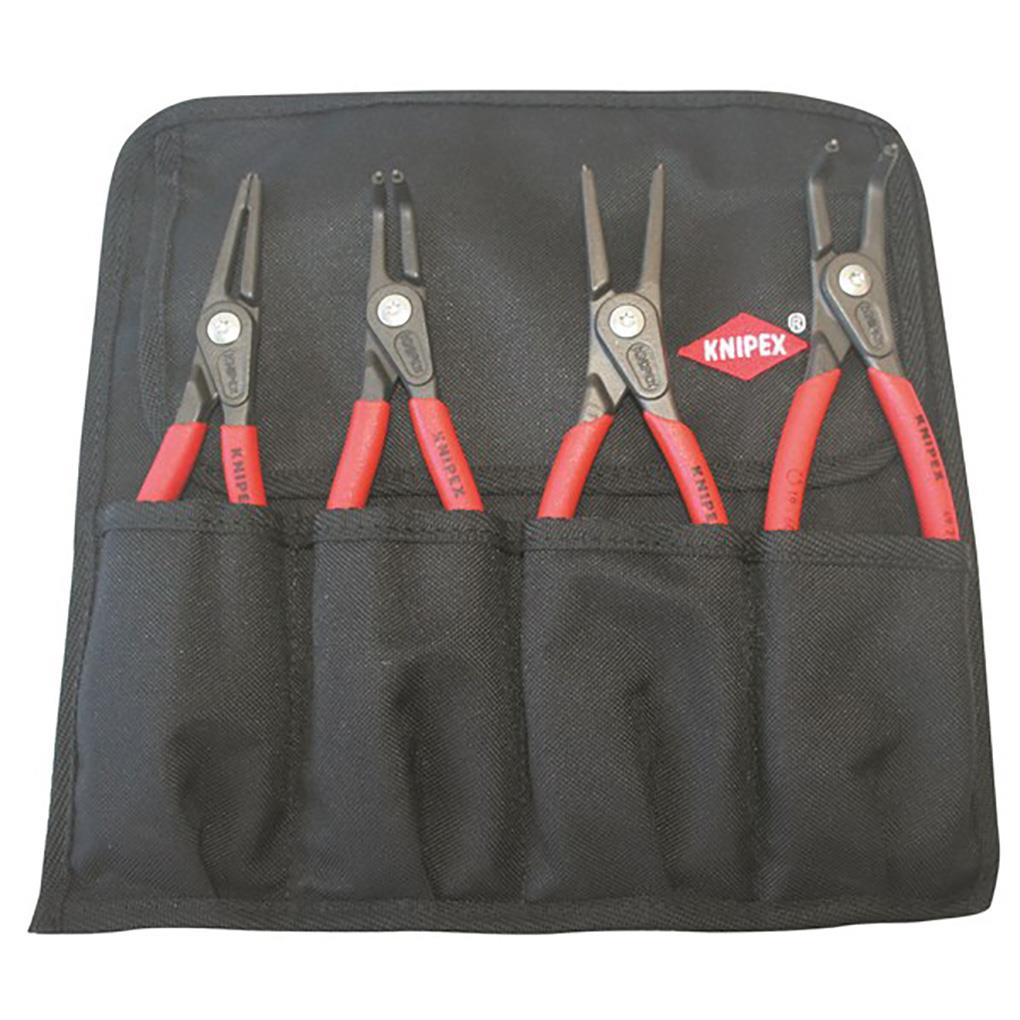 KNIPEX Precision Circlip Plier Set Tool Roll Knipex 001958 Made in