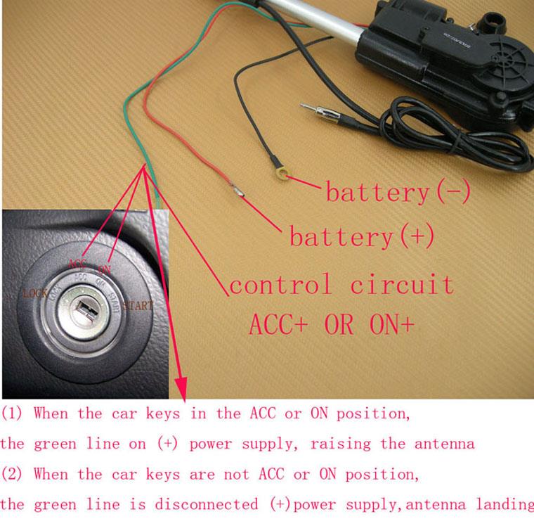 New Automatic Power Antenna Replacement Assembly Kit fit For Chevrolet