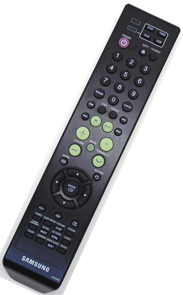 Genuine Samsung AH5901643Y Home Theater System Remote For HTQ100 HT