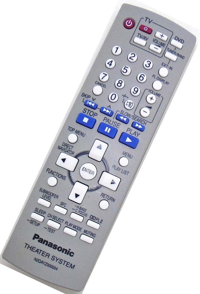 Genuine Panasonic N2QAYZ000004 Home Theater System Remote For SCHT545