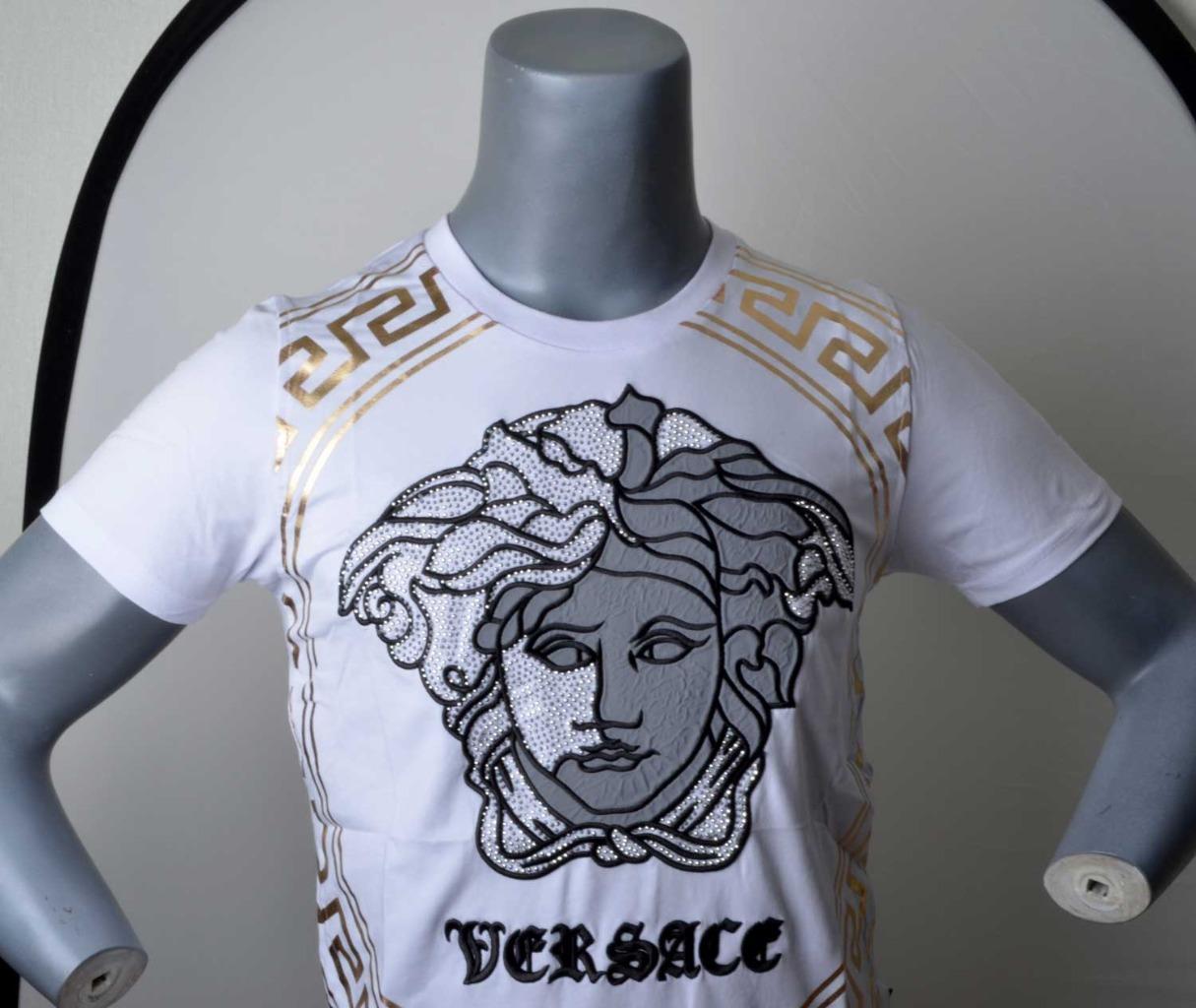 white versace dress shirt