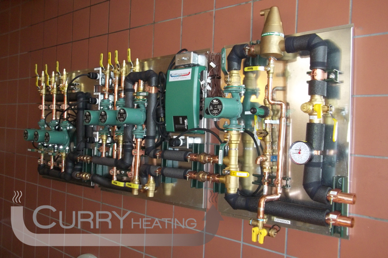 6 Zone Radiant Heat Control Panel System Kws Pex Boiler
