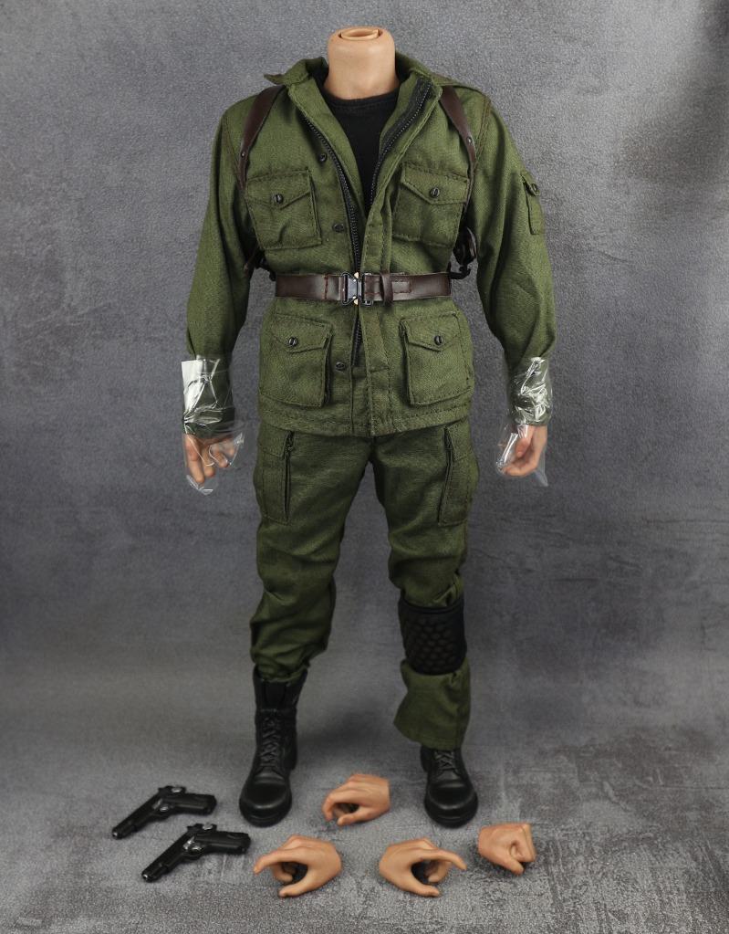 Hot Toys Mms206 G I Joe Colton Bruce Willis Figure 1 6 Body
