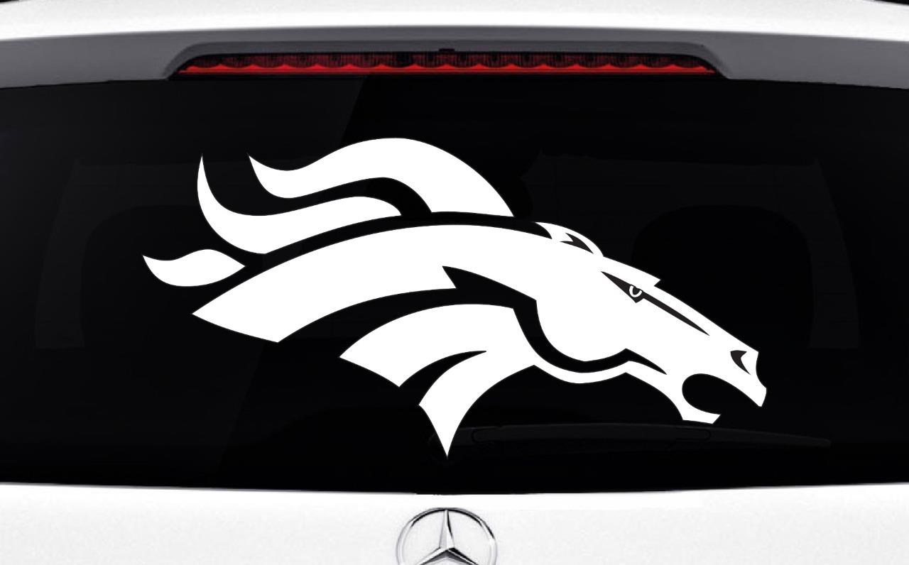 DENVER BRONCOS Decal Car Truck Window Cornhole Wall Vinyl Sticker