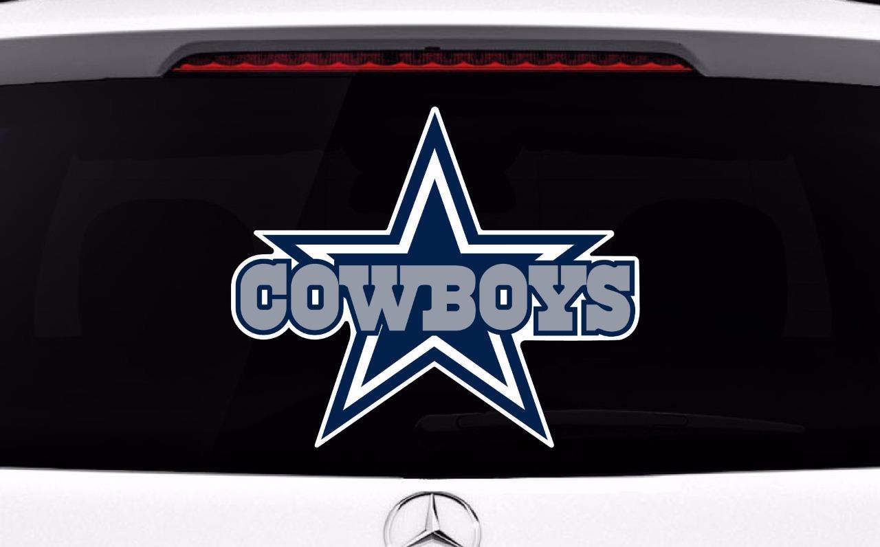 Dallas Cowboys Car Stickers Wincraft Dallas Cowboys 8 X 8 Color