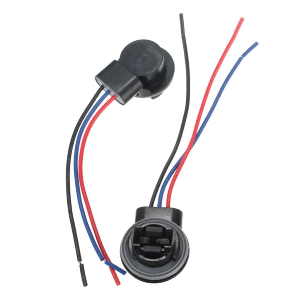 3157 4157 Wiring Harness Connector Socket For Brake Turn Signal