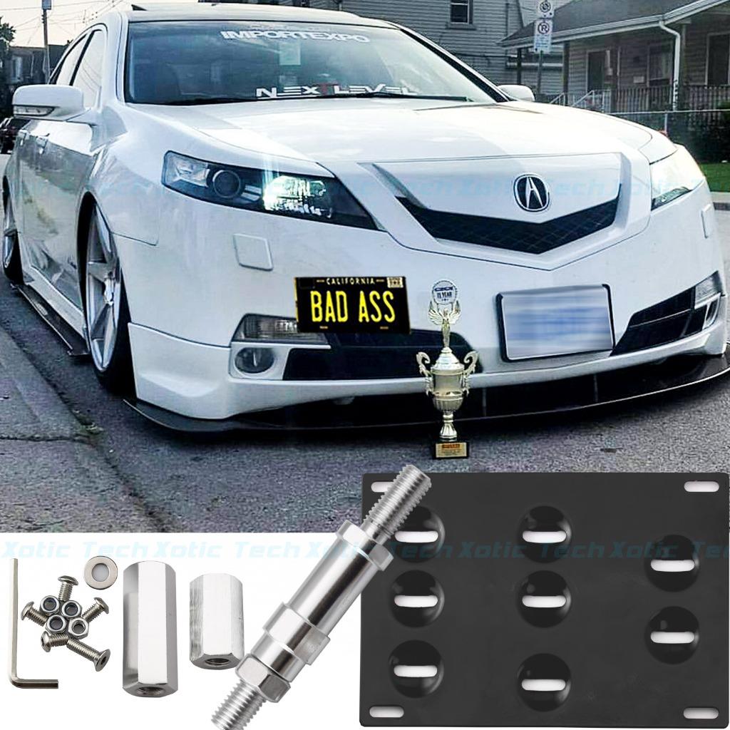 License Plate Bumper Mount Bracket Tow Hook For Honda S2000 AP1 AP2 FIT