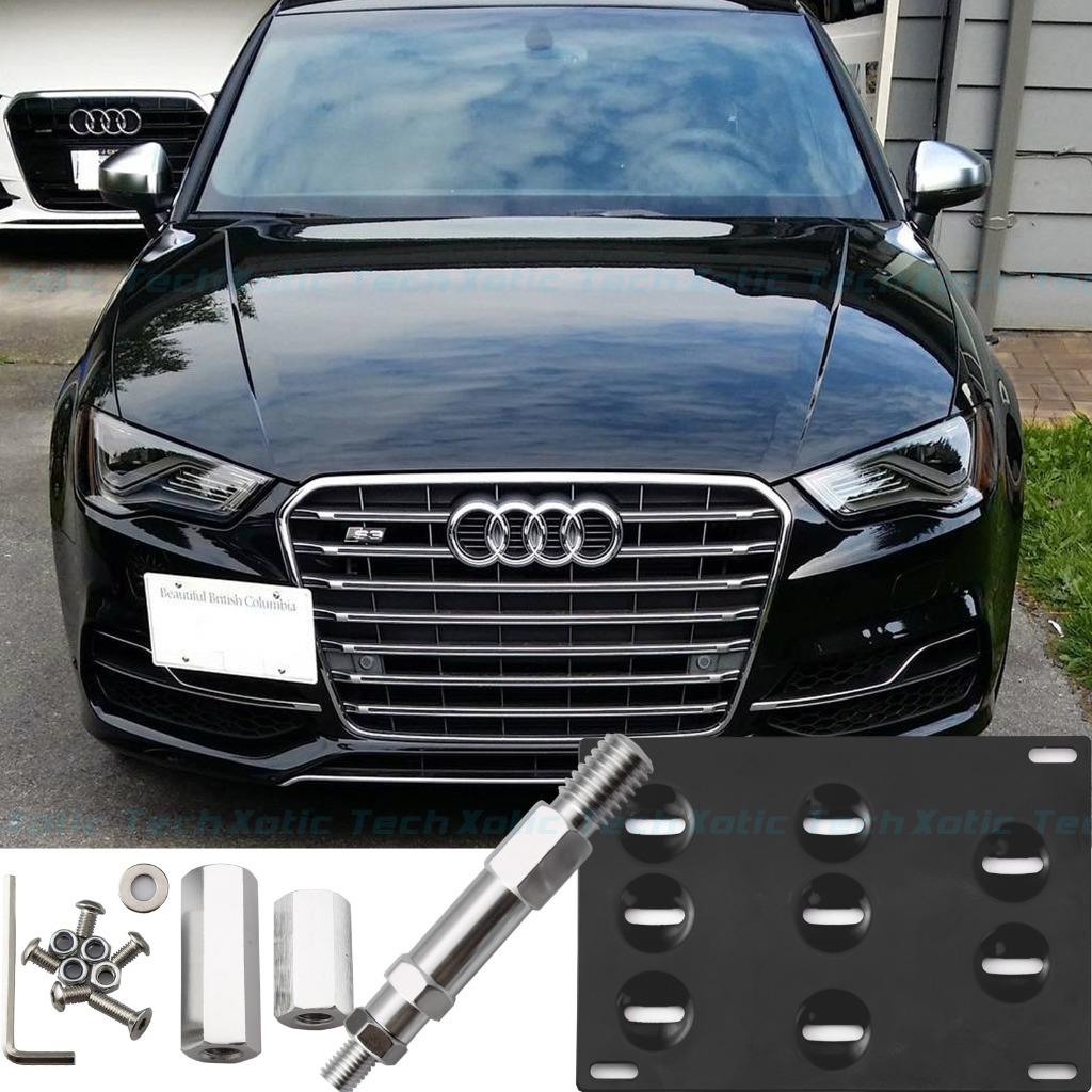 audi s4 license plate bracket