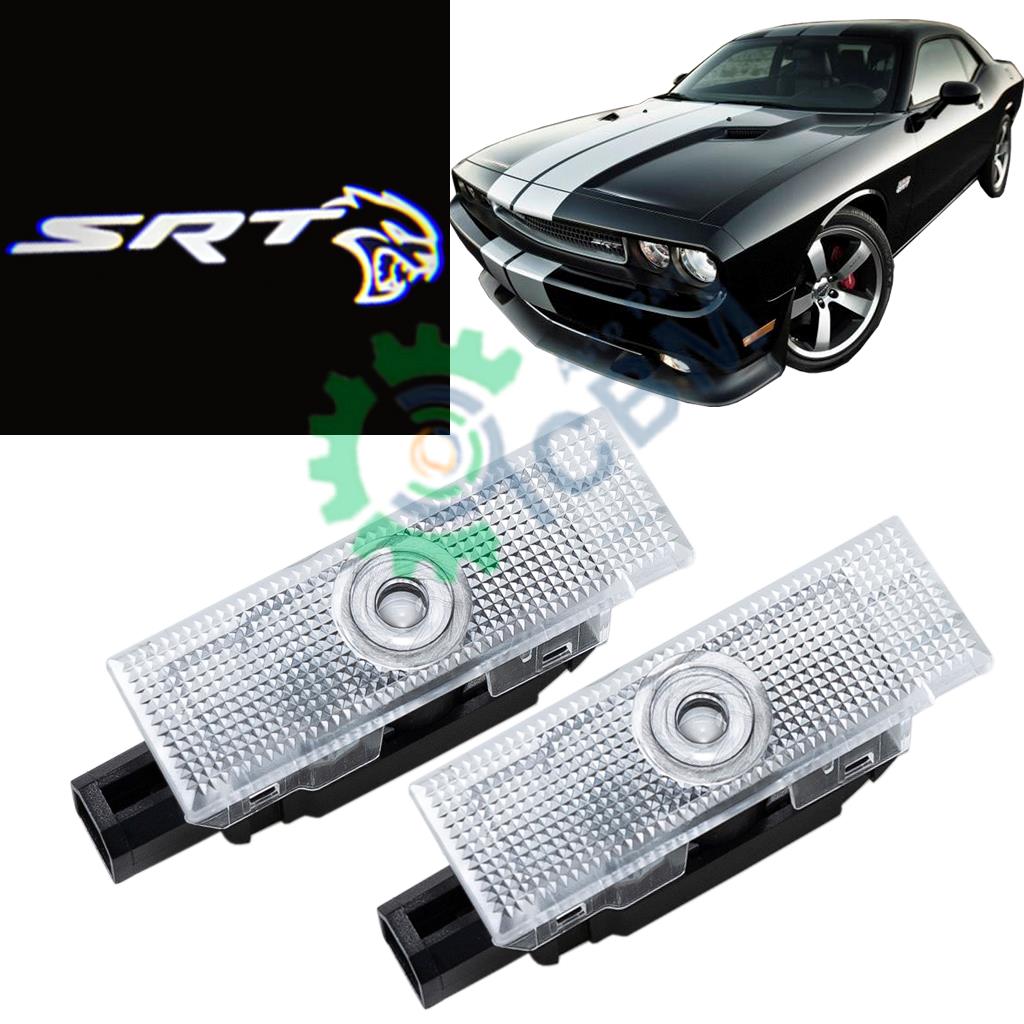 Custom Fit For Dodge Challenger Srt 08 19 Hellcat Logo Led