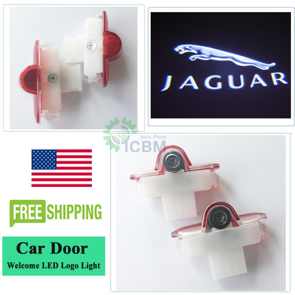 2x Led Door Lights Cree Laser Projector Logo Hd 3d For Jaguar Xj Xk X351 X Type Ushirika Coop