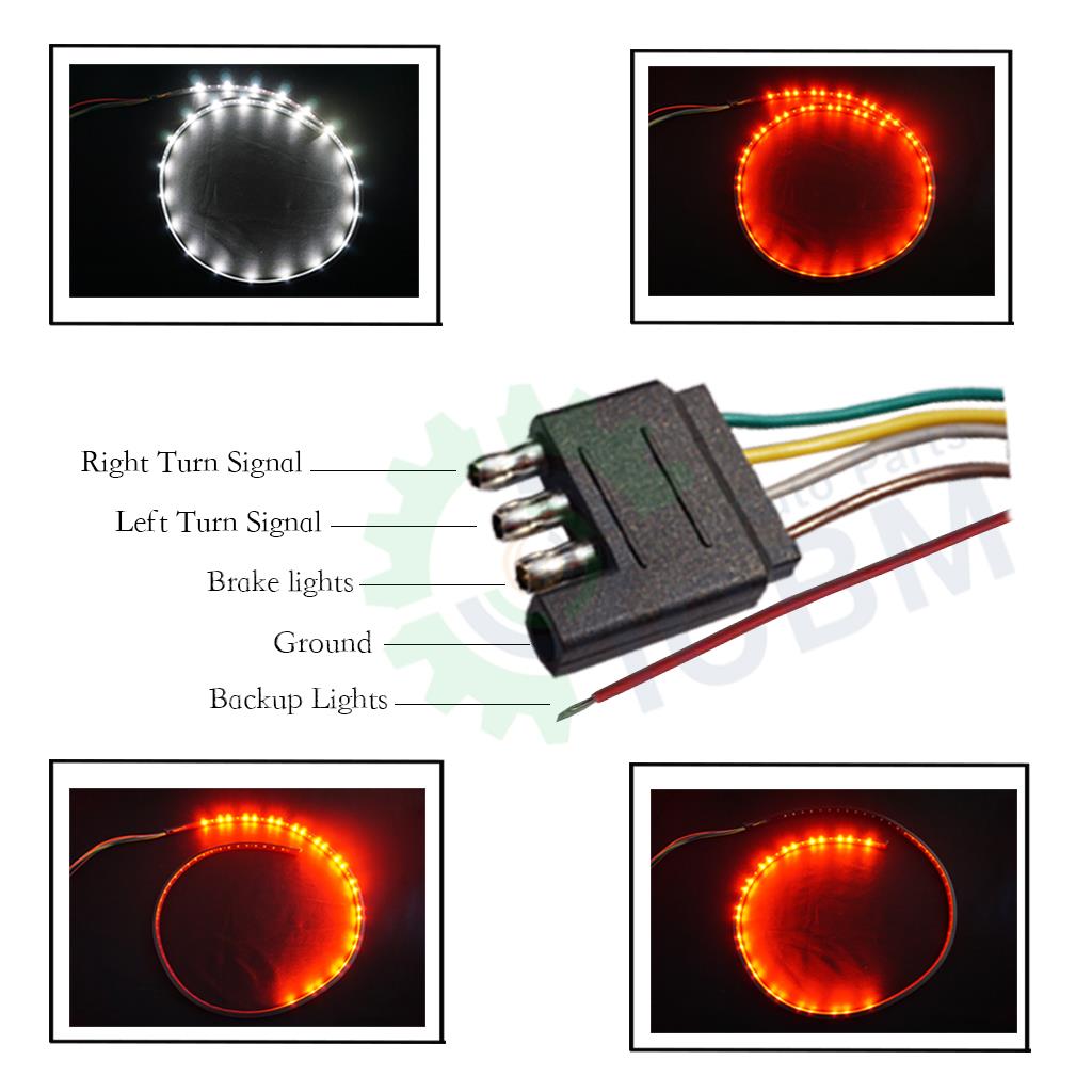 49 U0026quot Tail Gate Led Running Brake Reverse Turn Signal Light