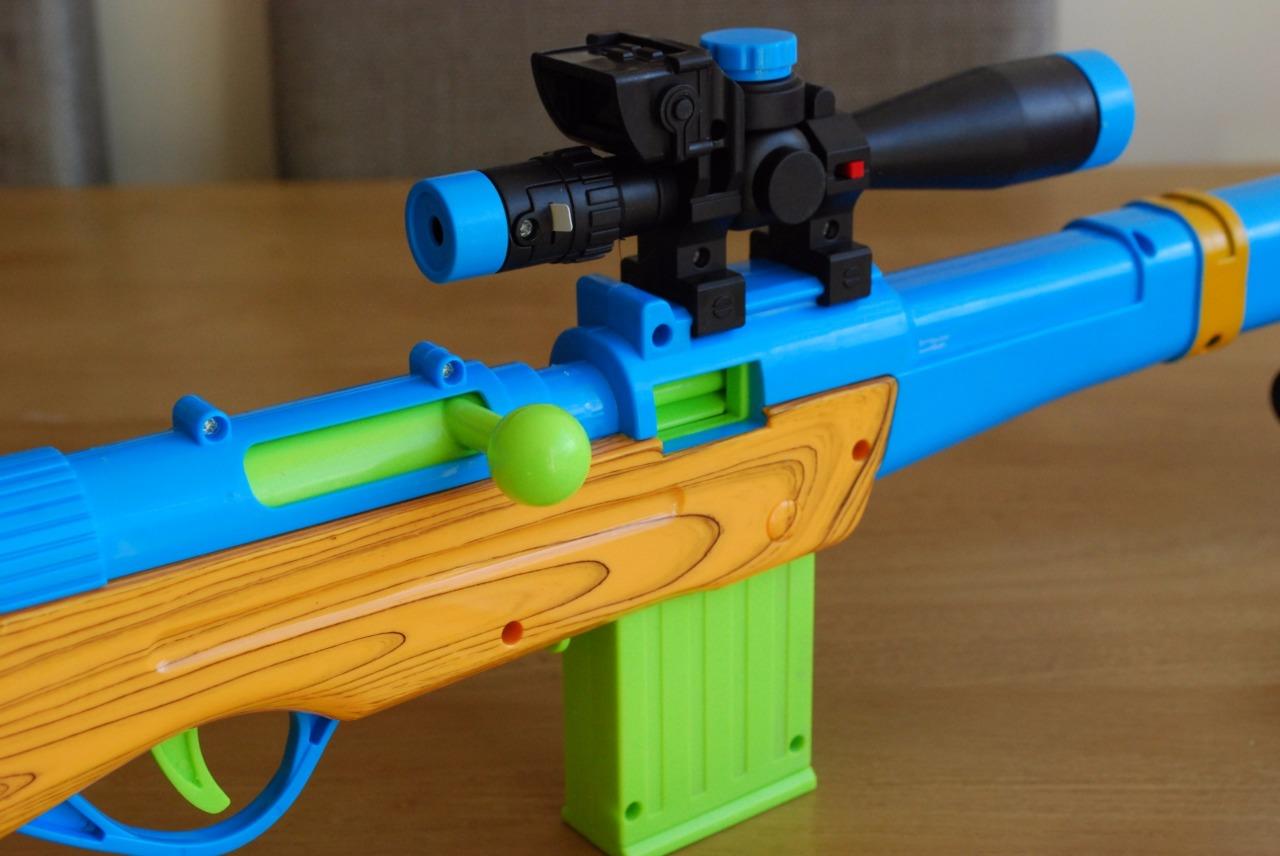 Nerf Sniper Rifle Toy Gun
