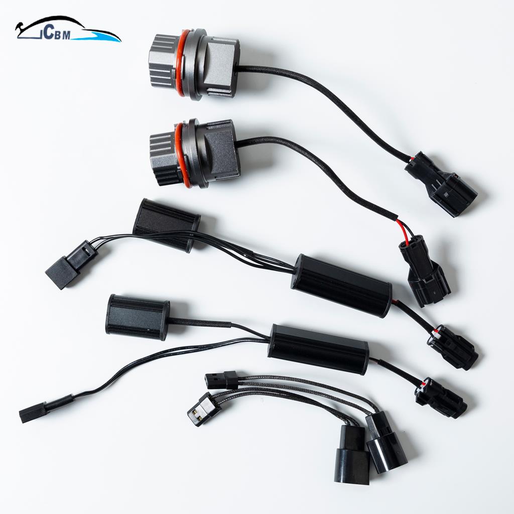 Super Bright CREE 160W 6500K High Power BMW LED Angel Eyes ...