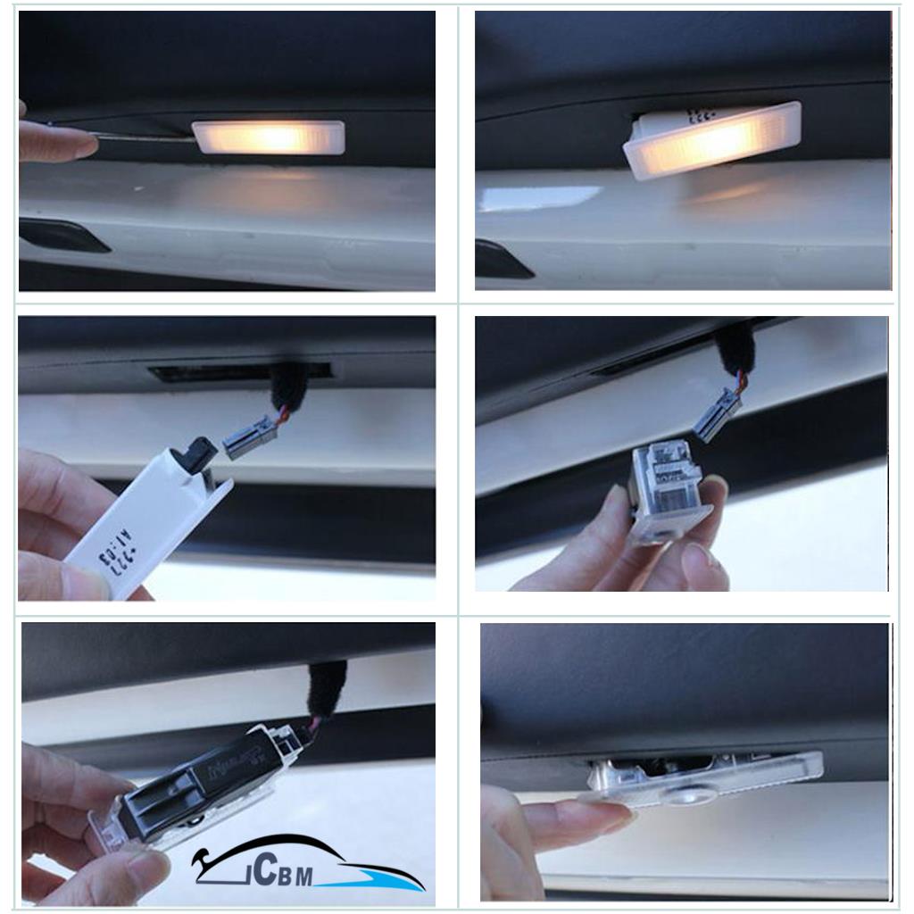 No Drill LED Door Ghost Courtesy Projector Logo Light For Mercedes GL ML R Class