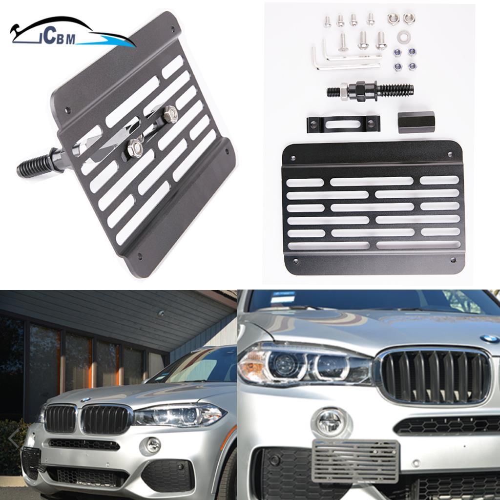 Other Car Truck Exterior Parts Auto Parts And Vehicles 2015 Up For Bmw X6 Front Bumper Tow Hook License Plate Bracket Relocator F16 Megeriancarpet Am