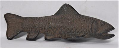 Metal Trout Fish Bottle Opener Refrigerator Magnetic Magnet Fish Shape 13cm