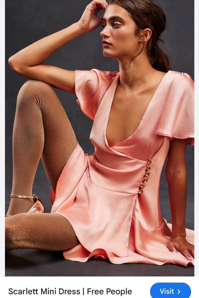 orange halter mini dress Halter Mini Dress