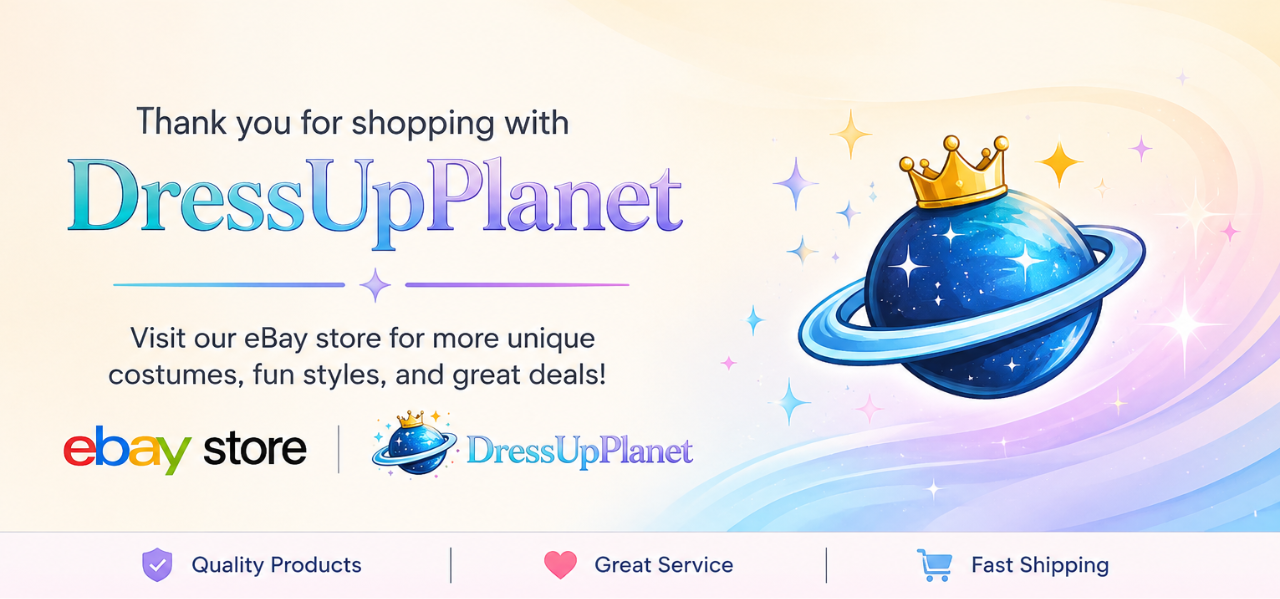 Visit DressUpPlanet eBay Store