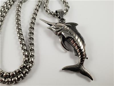 Swordfish necklace clearance