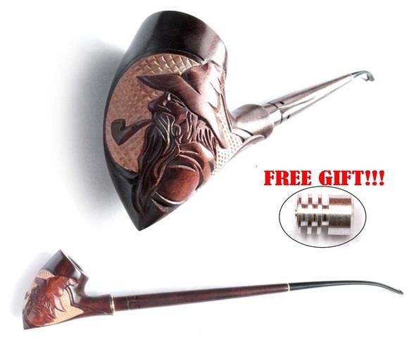 Hobbit XXX-Long Tobacco Smoking Pipe Churchwarden *LORD of THE RINGS* Gandalf