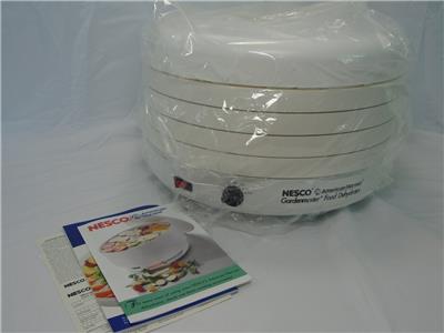 NESCO American Harvest 4 Trays GARDENMASTER MAID Jerky FOOD DEHYDRATOR