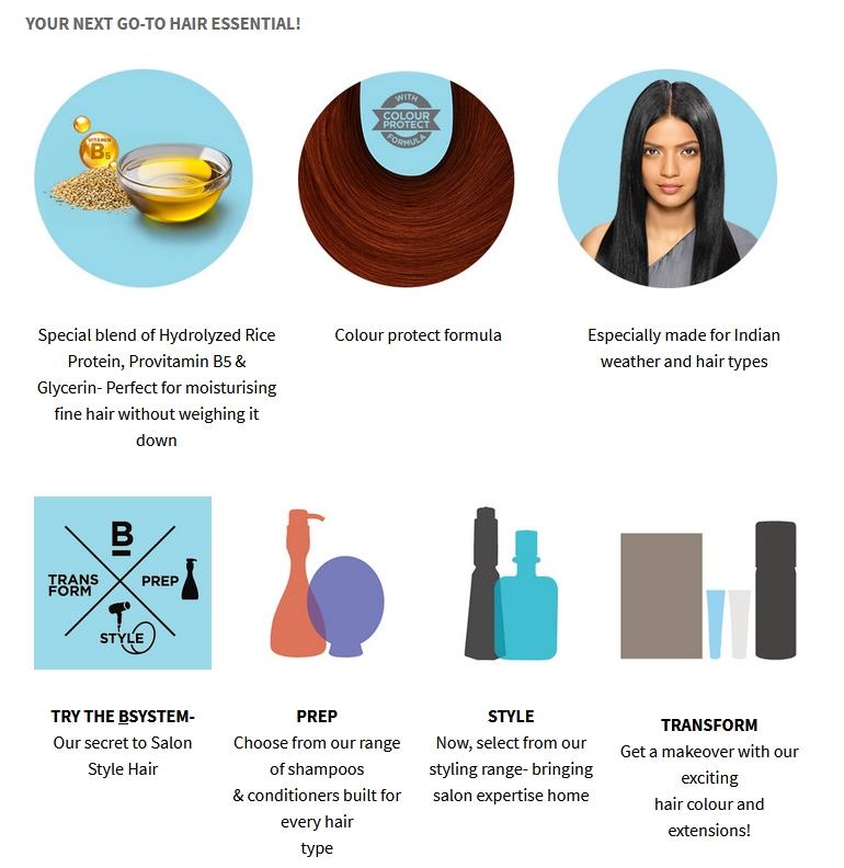 Bblunt Full On Volume For Fine Hair Shampoo Conditioner Leave