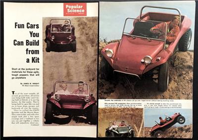 Dune Buggy 1967 pictorial Empi Sportser Meyers Manx
