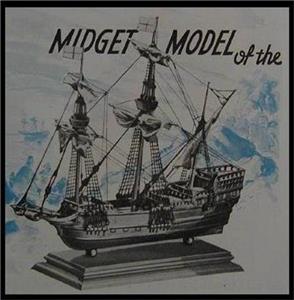 MAYFLOWER Pilgrims Ship Scale Model 1937 vintage How-To build PLANS – RIAT