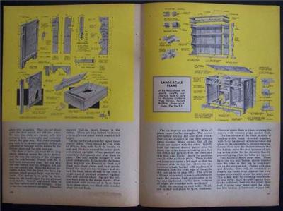Welsh Dresser Hutch China Cupboard 1951 How To Build Plans Ebay