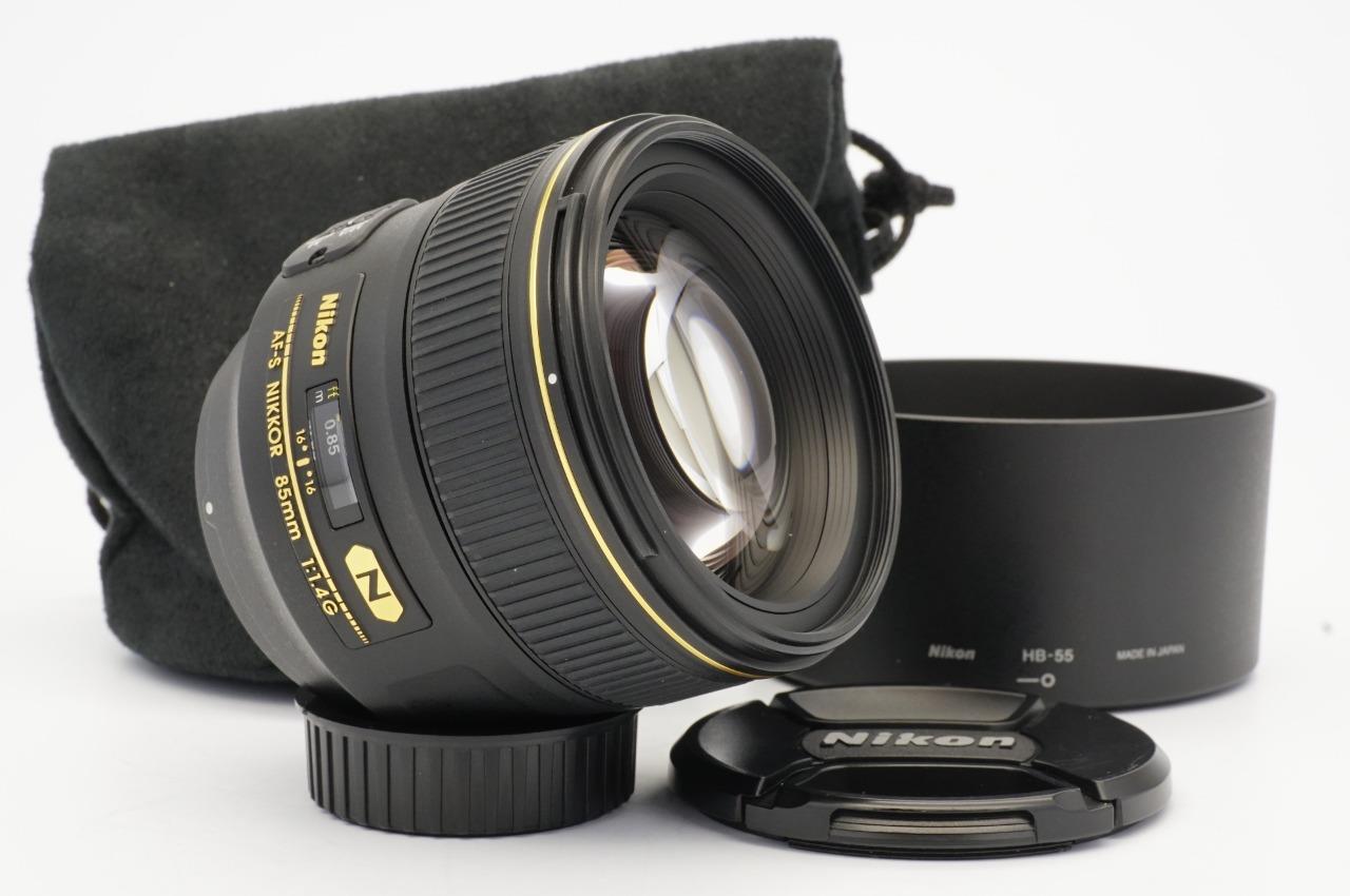 Nikon AF-S Nikkor 85mm F/1.4 G N SWM IF Lens 18208021956 | eBay