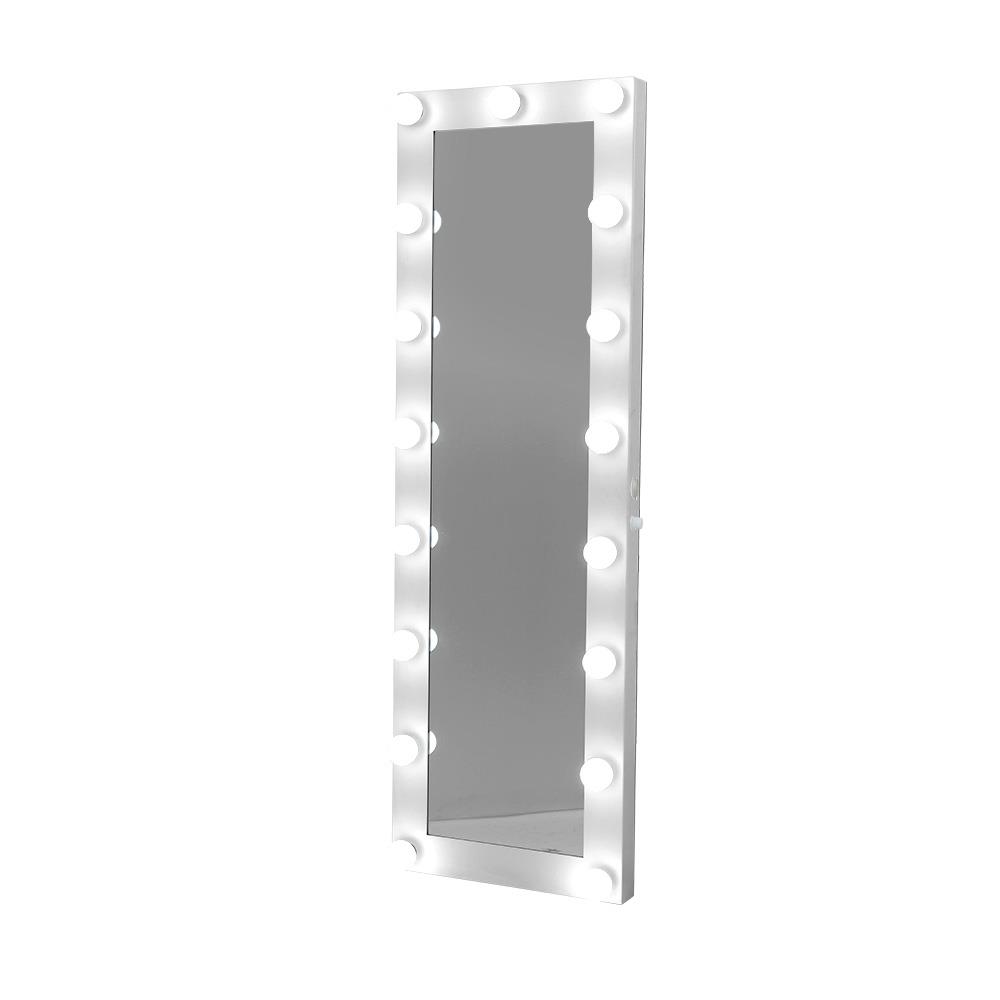 Full Length Free Standing Wall Mirror White Frame Makeup ...