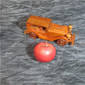 Vintage Wooden Music Box 1920's Sedan, George Good Company, 1980's